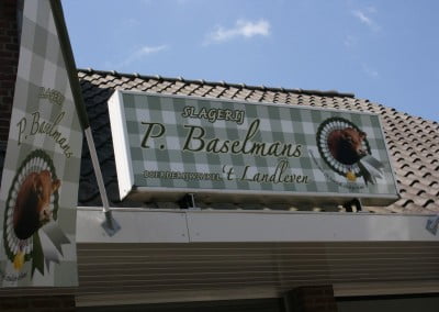 Ace Media Reclame Goirle Lichtbak en Vlag (Baselmans)