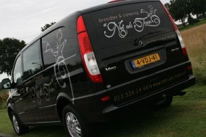 Ace Media Reclame Goirle (Belettering bedrijfwagen Net als toen Goirle)