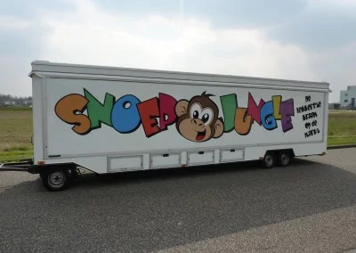 Ace Media Reclame Goirle (Trailer Belettering Snoep Jungle)