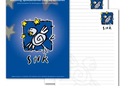 Stichting shk huisstijl ontwerp