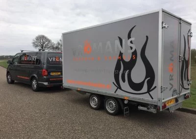 Aanhanger belettering