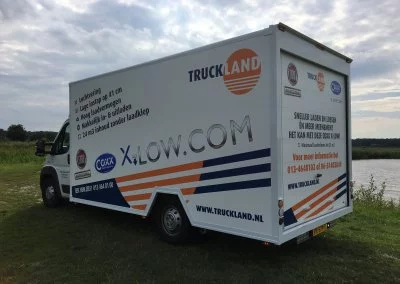 Trailer belettering