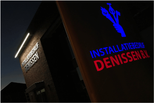 Lichtreclame - Installatiebedrijf Denissen