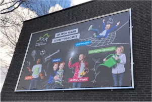 Spandoek en Frame - Bs. Vijf eiken